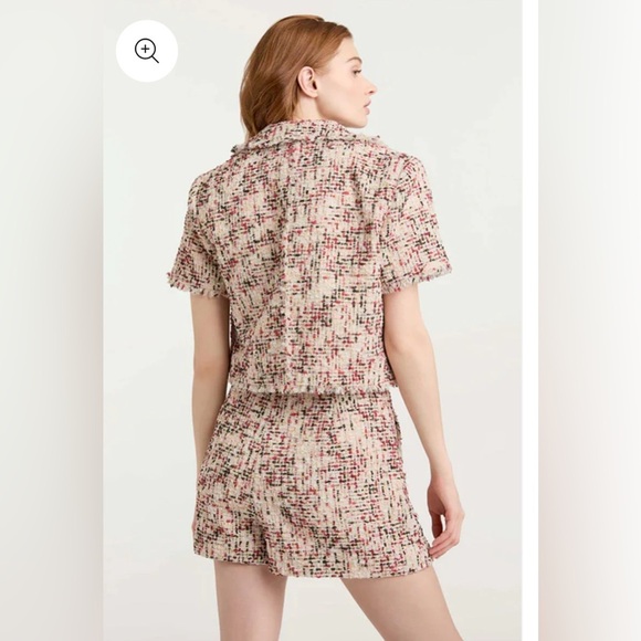 NWOT Cinq a Sept Saul Tweed Two-Piece Set - Picture 5 of 14